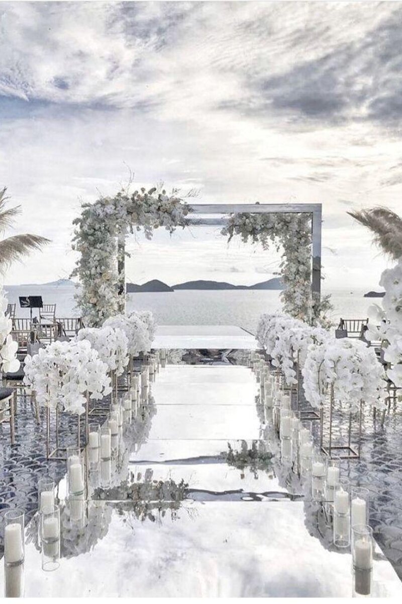 Cérémonie de mariage intime